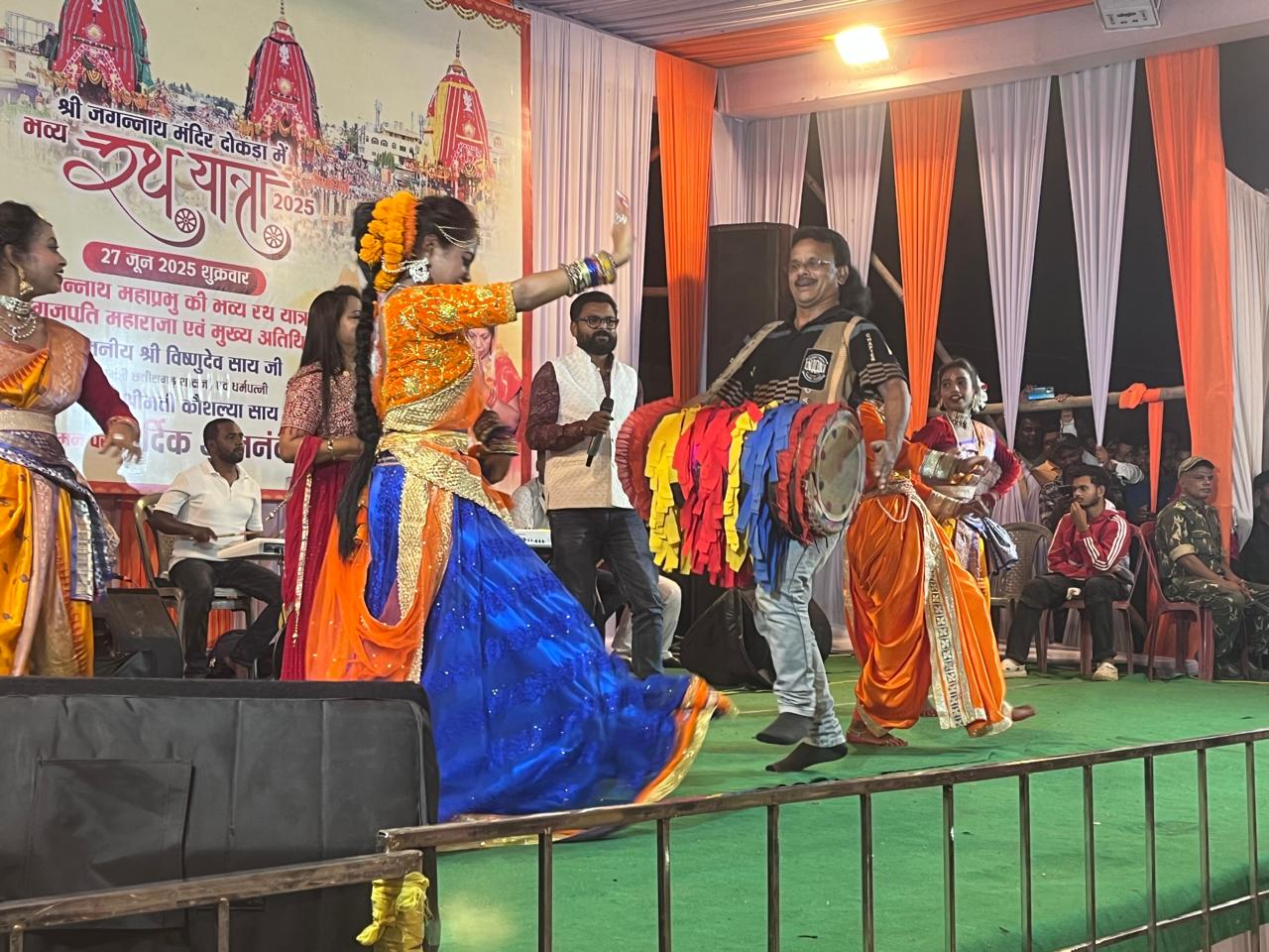 श्री जगन्नाथ रथ यात्रा महोत्सव: मौसी बाड़ी में हुआ रंगारंग सांस्कृतिक कार्यक्रम, 